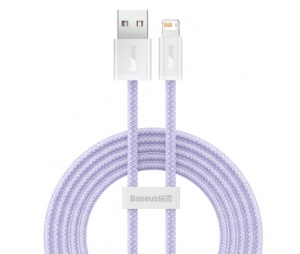 Cablu USB - Lightning, 2m, 18W, incarcare, transfer date, mov, Baseus