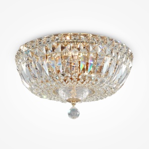 Candelabru Basfor DIA100-CL-03-G, 3xE14, auriu+transparent, IP20, Maytoni [1]- savelectro.ro
