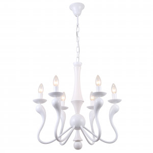 Corpuri de iluminat, Candelabru Impress KL106007, 6xE14, alb, IP20, Klausen - savelectro.ro