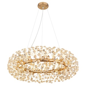 Candelabre, Candelabru Katrina, 20xG9, IP20, auriu+cristale K9, Globo Lighting - savelectro.ro