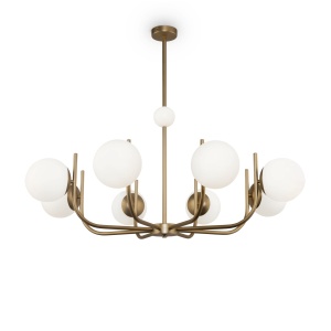 Candelabru Rendez-Vous MOD109PL-08BS, 8xE14, arama+alb, IP20, Maytoni [3]- savelectro.ro