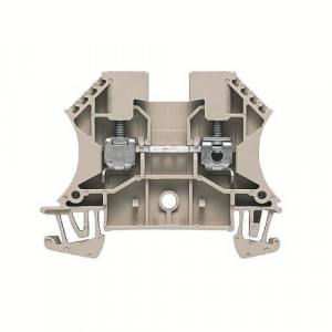 Cleme pentru tablouri, Clema pe sina 4mm, gri, Weidmuller - savelectro.ro