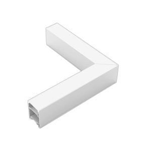 Tuburi LED si corpuri, Conector LED liniar slim in forma L, 10W, 1000 lm, lumina neutra (4000 K), IP20, alb, Optonica - savelectro.ro