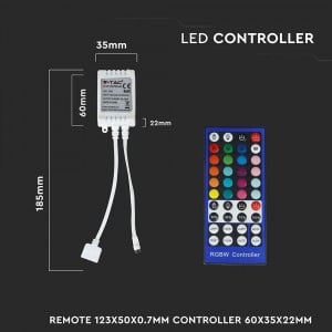 Controller banda led RGBW 12-24V