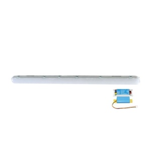 Tuburi LED si corpuri, Corp LED etans, 60W, 6000 lm, lumina calda/neutra/rece, senzor de miscare, kit de emergenta, IP65, alb, Klausen - savelectro.ro