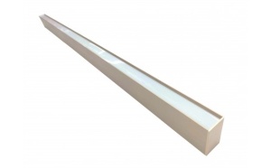 Tuburi LED si corpuri, Corp LED liniar, 38W, 3800 lm, lumina calda/neutra/rece, IP20, auriu+sampanie, Optonica - savelectro.ro