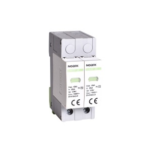 Tablouri si sigurante, Descarcator pentru sisteme fotovoltaice, 2P, max 1000V, Noark - savelectro.ro