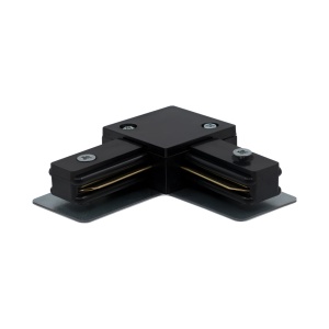 Corpuri de iluminat, Element imbinare L pentru sina, negru, Braytron - savelectro.ro