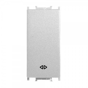 Prize si intrerupatoare, Intrerupator cruce 1 modul Thea Modular Panasonic, Argintiu - savelectro.ro