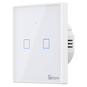 Întrerupător Smart WiFi + RF 433MHz Sonoff T2 EU TX (2 canale) [3]- savelectro.ro
