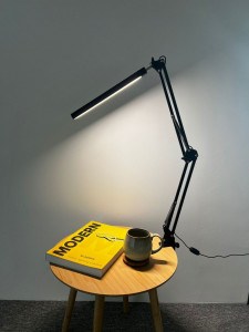 Lampa de birou ajustabila Armstrong LED, 11W, temperatura de culoare ajustabila(3000/4500/6500K), 1160 lm, neagra, Klausen [4]- savelectro.ro