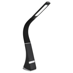 Lampa de birou LED Sophie 5W, reincarcabila USB-C, flexibila, 380 lm, lumina neutra (5000K), dimabila, neagra mat, Globo Lighting [1]- savelectro.ro