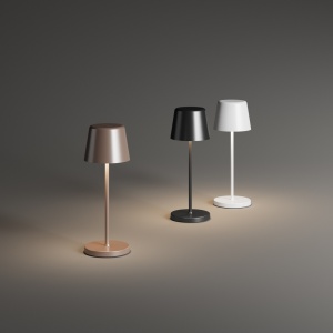 Lampa de masa LED Cute 2.5W, dimabila, IP65, portabila, alba, Ideal Lux [3]- savelectro.ro