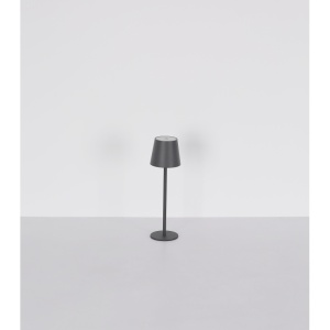 Lampa de masa LED exterior Vannie I 3W, reincarcabila USB-C, IP54, 200 lm, lumina calda/neutra/rece, neagra mat, Globo Lighting [17]- savelectro.ro