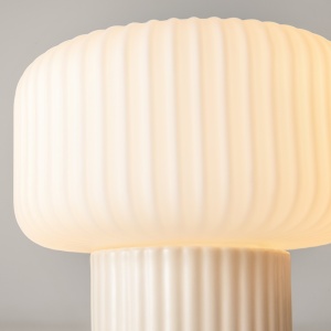 Lampa de masa Omaggio 1xG9, bej, ceramica, Maytoni [4]- savelectro.ro