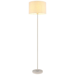 Lampadar Deleon, 1xE27, IP20, nisip/crom, Globo Lighting