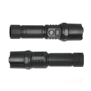 Lanterna LED X-MPR 2, lumina rece (6000 K), focalizare, afisaj baterie, acumulator, neagra, Kobi [4]- savelectro.ro