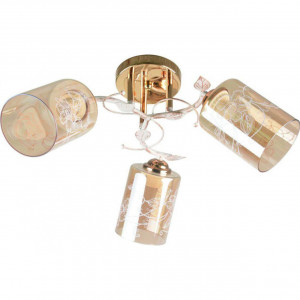 Corpuri de iluminat, Lustra Alka LY-3360, 3xE27, aurie, IP20, Klausen - savelectro.ro