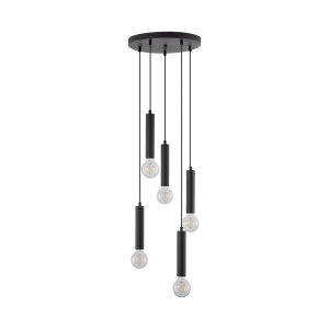Lustra BR-BV04-00045, 6xE27, neagra, IP20, Braytron [3]- savelectro.ro