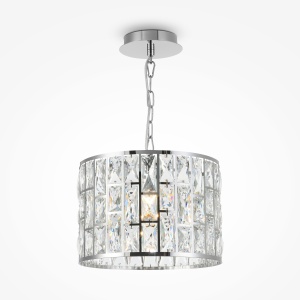 Lustre, Lustra Gelid MOD184-PL-01-CH, 1xE27, nichel, IP20, Maytoni - savelectro.ro