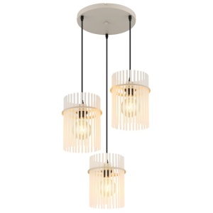 Lustre, Lustra Gorley, 3xE27, IP20, nisipiu/satin, Globo Lighting - savelectro.ro