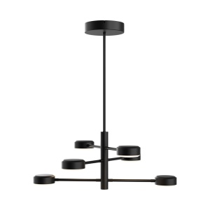 Lustra LED Arcana BR-BH18-01101, 48W, 5280lm, lumina calda, IP20, neagra, Braytron [3]- savelectro.ro