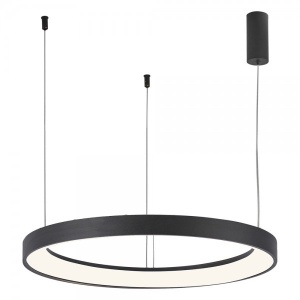 Corpuri de iluminat, Lustra LED Bella BR-BH17-01281, 36W, 2680lm, lumina calda, neutra, rece, IP20, alba+neagra, Braytron - savelectro.ro