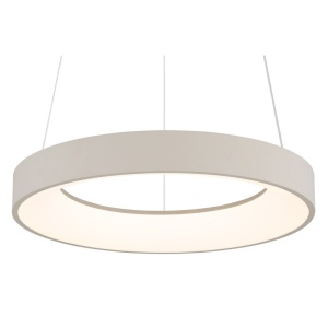 Lustra LED Gallegos 48W, lumina calda/neutra/rece, 2400 lm, telecomanda, IP20, dimabila, nisipie, Globo Lighting [2]- savelectro.ro