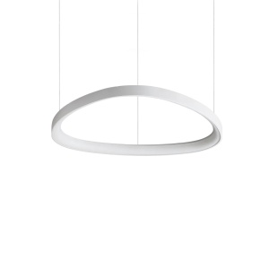 Lustra LED Gemini 47W, lumina neutra (4000 K), 4550lm, IP20, alba, Ideal Lux