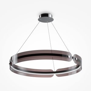 Lustra LED Interstellar MOD309PL-L40GR4K, 40W, 750lm, lumina neutra, IP20, gri, Maytoni [1]- savelectro.ro