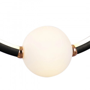 Lustra LED Liv 142039, 50W, 2530lm, lumina calda, IP20, neagra mata+aurie+alba, Klausen [3]- savelectro.ro