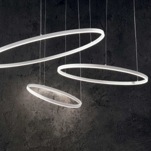 Lustra LED Oracle 269870, rotunda, 51W, 4280lm, lumina neutra, IP20, alba, Ideal Lux [2]- savelectro.ro