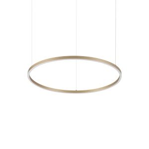 Lustre LED, Lustra LED Oracle Slim rotunda D070, 37W, 2130lm, lumina calda (3000 K), IP20, alama, Ideal Lux - savelectro.ro