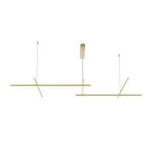 Lustra LED Radiance MOD278PL-L86G3K1, 80W, 1900lm, lumina calda, IP20, aurie, Maytoni [1]- savelectro.ro