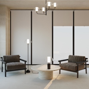 Lustra Memory MOD177PL-04B, 4xE14, neagra+alba, IP20, Maytoni [2]- savelectro.ro