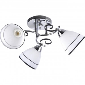Lustre, Lustra Nero LY-3193, 3xE27, alba+neagra, IP20, Klausen - savelectro.ro