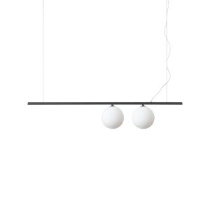Lustre, Lustra Perline, 2xG9, IP20, neagra, Ideal Lux - savelectro.ro