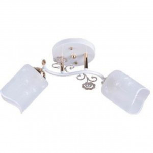 Lustre, Lustra Poppy LY-3123, 2xE27, aurie+alba, IP20, Klausen - savelectro.ro