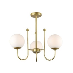 Lustra Regal, 3xE27, IP20, aurie, Klausen [2]- savelectro.ro