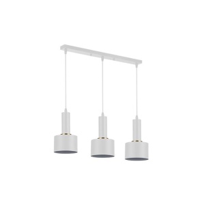 Lustre, Lustra Tema, 3xE27, alb+cupru, IP20, Masterled - savelectro.ro
