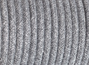 Pachet 2m Cablu textil mohair gri 3x0.75 [1]- savelectro.ro