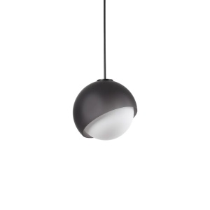 Pendul Bloom D22 1xE27, IP20, negru, Ideal Lux [1]- savelectro.ro
