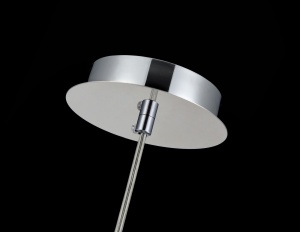 Pendul Fermi P140-PL-170-1-N, 1xE27, nichel+transparent, IP20, Maytoni [6]- savelectro.ro