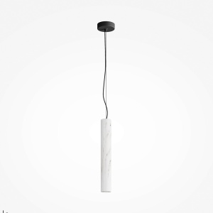 Pendule, Pendul LED Basic Texture 5W, lumina calda/neutra, IP20, alb, Maytoni - savelectro.ro
