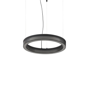 Pendule, Pendul LED Crown D40 21W, 2050lm, lumina calda (3000 K), IP20, negru, Ideal Lux - savelectro.ro