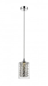 Pendul LED Forest KL142002, 5W, 450lm, lumina calda, crom+transparent, IP20, Klausen [1]- savelectro.ro