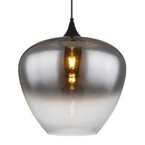 Pendul Maxy, 1xE27, IP20, negru mat/fumuriu, Globo Lighting [5]- savelectro.ro