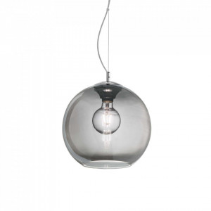 Pendul Nemo 094236, 1xE27, fumuriu, IP20, Ideal Lux