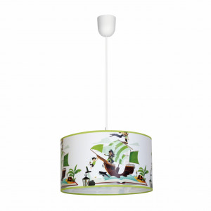 Pendul Pirat KL6586, 1xE27, multicolor, IP20, Klausen [1]- savelectro.ro