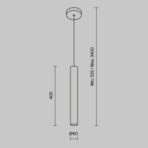 Pendul Pro Focus, 1xGU10, negru, Maytoni [9]- savelectro.ro